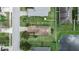 Aerial view of home showcasing the well-maintained yard and surroundings at 5511 71St E St, Palmetto, FL 34221