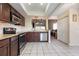 Updated kitchen with stainless steel appliances and granite countertops at 5753 Summer Side Ln # 8A, Sarasota, FL 34231
