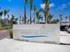 A Siesta Beach sign welcomes visitors to a beautiful beach at 749 Tropical Cir, Sarasota, FL 34242