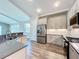 Well-designed kitchen showcases stainless steel appliances, and abundant cabinet space at 10006 Degas Ter, Bradenton, FL 34212