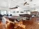 Large, bright game room featuring multiple pool tables and a cozy seating area at 11251 80Th Ave # 305, Seminole, FL 33772