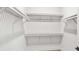 Walk-in closet with white wire shelving at 17907 Palmiste Dr, Bradenton, FL 34202