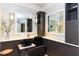 Upscale salon area with modern styling stations and ample counter space at 18113 Gawthrop Dr # 103, Bradenton, FL 34211