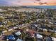 An aerial view shows the home's proximity to nearby beaches and amenities at 2207 Holyoke Ave, Bradenton, FL 34207