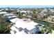Charming waterfront residence with a private backyard oasis, tiki hut, and direct access to the Gulf at 244 Willow Ave, Anna Maria, FL 34216