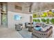 Inviting outdoor space featuring a relaxing lounge area, ideal for entertaining guests at 244 Willow Ave, Anna Maria, FL 34216