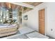 Inviting outdoor space featuring a convenient shower and comfortable seating area at 244 Willow Ave, Anna Maria, FL 34216