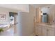 Bright bathroom featuring a soaking tub, a stand alone shower, and a vanity with good storage at 348 W Royal Flamingo Dr, Sarasota, FL 34236