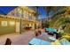 Outdoor patio area with comfortable seating, a dining table, and an open view to the indoor dining room at 4941 Commonwealth Dr, Sarasota, FL 34242