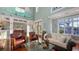 Bright living room featuring an open floor plan and lots of natural light at 4941 Commonwealth Dr, Sarasota, FL 34242