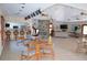 Spacious community room with seating area, bar and kitchen at 6002 Oak Creek Ln # 1925, Bradenton, FL 34210