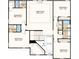 Upstairs floor plan showing bedrooms, bathrooms, and game room at 9128 Radiant Cir, Sarasota, FL 34241