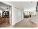 Hallway with closet space leading to living room and bedroom at 1311 Triano Cir # 1311, Venice, FL 34292