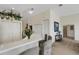 Bright kitchen with a breakfast bar that seats two, with lots of built in storage and decor at 1311 Triano Cir # 1311, Venice, FL 34292