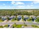 Neighborhood street view featuring charming single-Gathering homes with lush landscaping and tree-lined streets at 14616 20Th E St, Parrish, FL 34219