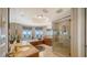 A luxurious bathroom with a soaking tub and a large glass shower with water views at 2050 Benjamin Franklin Dr # A1001, Sarasota, FL 34236