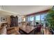 Bright living room featuring hardwood floors, stylish furnishings, and stunning water views at 2050 Benjamin Franklin Dr # A1001, Sarasota, FL 34236
