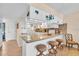 Eat-in kitchen with breakfast bar at 235 Rotonda W Blvd # C102, Rotonda West, FL 33947