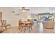 Comfortable living and dining area at 235 Rotonda W Blvd # C102, Rotonda West, FL 33947