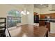 Cozy dining area with natural light and views of the backyard at 3503 14Th E Ct, Ellenton, FL 34222
