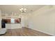 Spacious living room with an open layout and views of the kitchen at 3503 14Th E Ct, Ellenton, FL 34222