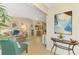 Bright and airy living room featuring stylish decor, comfortable seating, and an open layout at 4091 Center Pointe Pl # 40A, Sarasota, FL 34233