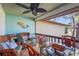 Inviting balcony with comfortable seating and serene views at 5275 Willow Links # 50, Sarasota, FL 34235