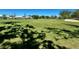 An expansive golf course view showcasing meticulously maintained greens and lush fairways at 6505 Stone River Rd # 306, Bradenton, FL 34203
