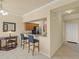 Kitchen with breakfast bar and stools at 7015 River Hammock Dr # 204, Bradenton, FL 34212