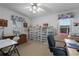 Bright office space with storage drawers, natural light and comfortable seating at 8424 Regal Way, Palmetto, FL 34221