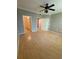 Bedroom with hardwood floors and closet at 5691 Bentgrass Dr # 15-102, Sarasota, FL 34235