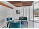 A modern lobby with comfortable seating, stylish decor, and ample natural light at 101 S Gulfstream Ave. # 9C, Sarasota, FL 34236