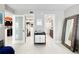 Bright and spacious main bedroom hallway with doors to the bathroom and walk-in closet at 101 S Gulfstream Ave. # 9C, Sarasota, FL 34236