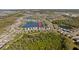 Strategic aerial view of home showcasing its location and proximity to nearby community amenities at 11221 Gallatin Trl, Parrish, FL 34219