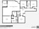 Floor plan featuring beds, baths, laundry, kitchen, dining room, and living room at 15408 Trinity Fall Way, Bradenton, FL 34212