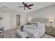 Comfortable main bedroom with soft carpet and natural light at 15408 Trinity Fall Way, Bradenton, FL 34212