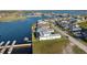 Waterfront properties offer access to boat docks in a stunning coastal community at 1702 4Th St E E St, Palmetto, FL 34221
