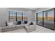 Comfortable bonus room features a large window overlooking the water and outdoor seating at 1702 4Th St E E St, Palmetto, FL 34221
