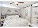 Serene bedroom with coastal decor and a calming atmosphere at 2213 Wason Rd, Sarasota, FL 34231
