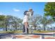 Iconic statue in waterfront park, adding to the charm and scenic beauty at 2213 Wason Rd, Sarasota, FL 34231