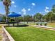 Well-maintained bocce ball court, an ideal space for outdoor games and community fun at 2334 Felicity Pl, North Port, FL 34289
