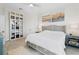 Bedroom with custom closet and decor at 3707 5Th Ne Ave, Bradenton, FL 34208