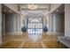 Elegant lobby with marble floors, sophisticated lighting, and comfortable seating areas at 4134 63Rd E Ter, Sarasota, FL 34243