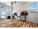 Recreation Room with plenty of storage for water sports equipment at 606 Crestwood Ln, Holmes Beach, FL 34217