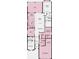 Detailed floor plan showcasing the layout of the home, including the primary suite, bedrooms, kitchen, and garage at 14919 Contenta Loop, Bradenton, FL 34211