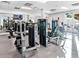 Community fitness center with modern weight training equipment and mirrored walls at 16407 Daysailor Trl, Lakewood Ranch, FL 34202