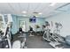 Modern fitness center featuring treadmills, stationary bikes, and various exercise machines at 2045 Gulf Of Mexico Dr # M1-310, Longboat Key, FL 34228