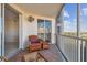 Balcony view with seating and great views, perfect for relaxation and enjoying the outdoors at 2625 Terra Ceia Bay Blvd # 506, Palmetto, FL 34221