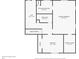 Second floor plan including the main bedroom, bath, loft and bedroom with dimensions listed at 4406 17Th W St, Palmetto, FL 34221