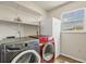 Laundry room featuring a new washer and dryer at 4406 17Th W St, Palmetto, FL 34221